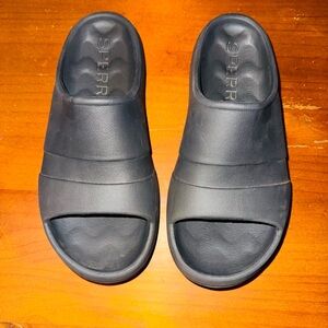 Sperry Black Molded EVA Float Slide Sandals Men’s 7 Women’s 9